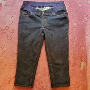 Duo maternity capri jeans